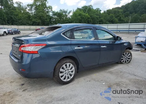 2014 Nissan Sentra S z USA, uszkodzony, nr VIN 3N1AB7APXEY294560